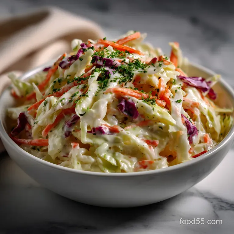 KFC Coleslaw Recipe Spot On Copycat: Sweet & Tangy Crunch