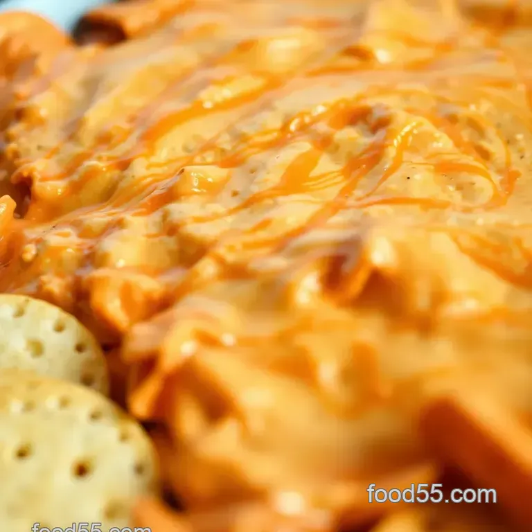 Kickin&#039 Buffalo Chicken Dip - Game Day Gold presentation