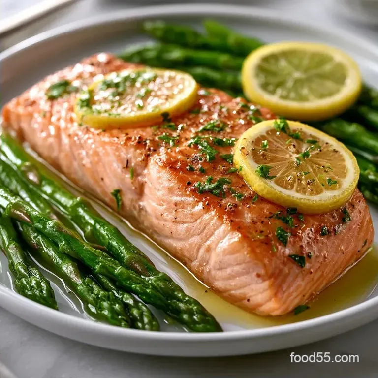 Lemon Butter Salmon in Foil: Tender and Flaky