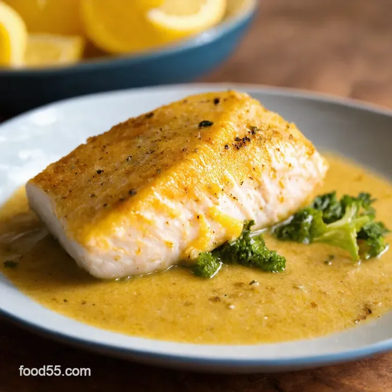 Lemonherb Baked Mahimahi a Taste of the Tropics at Home presentation