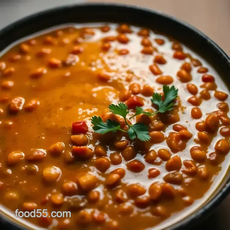 Lentil Delight: Creamy Dahl Soup