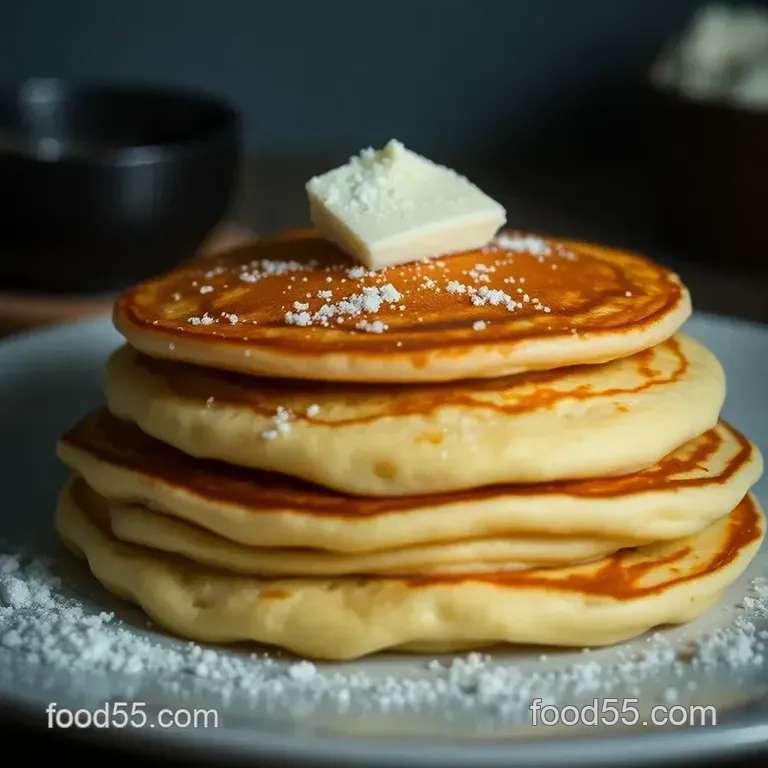 Light &amp Fluffy Homemade Pancake Mix presentation