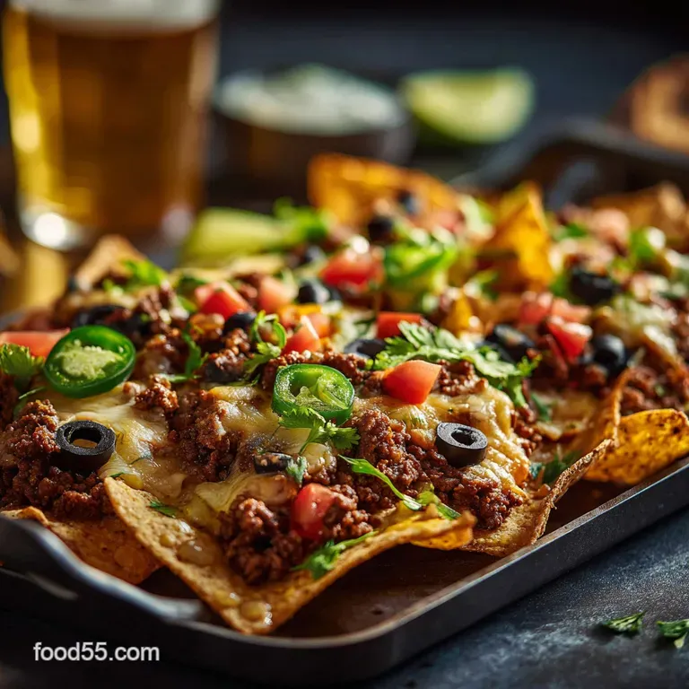 The Ultimate Fully Loaded Cheesy Beef Nachos Proper Pub Grub