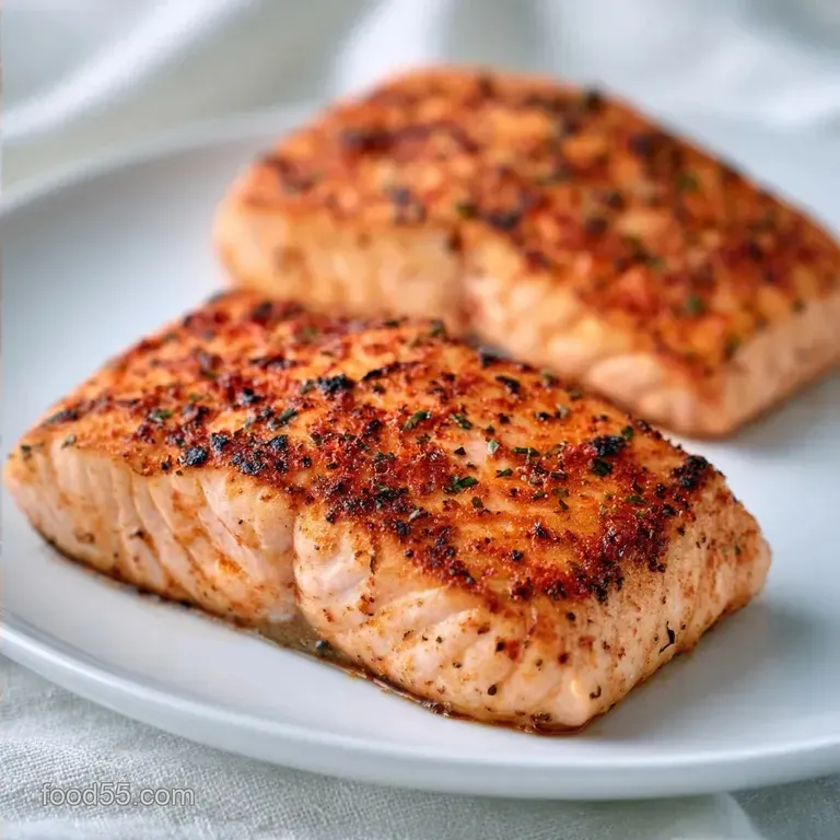Low Carb Grilled Salmon with Smoked Paprika