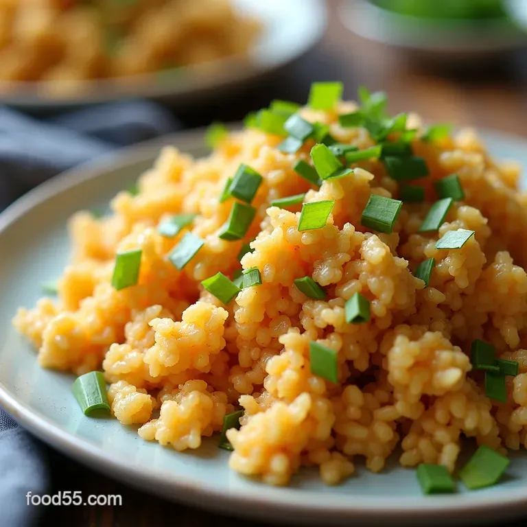 LowCarb Cauliflower Fried Rice Quick Savory GrainFree