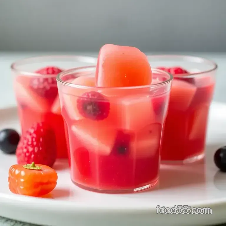 Quick & Colorful Gummy Fruit Treats presentation