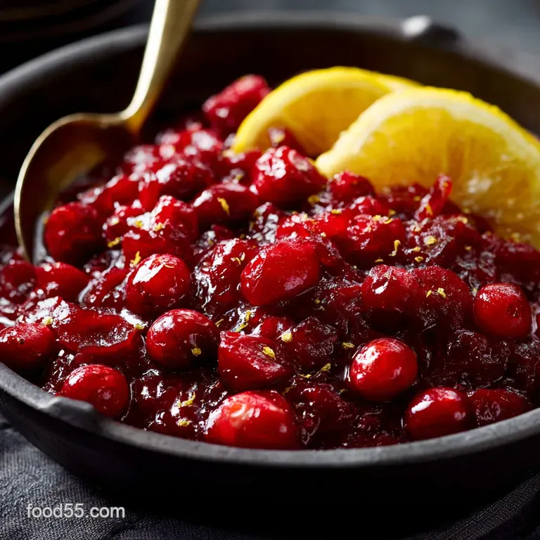 Cranberry Sauce Recipe: Maple-Glazed Cranberry Orange Compote (Easy)