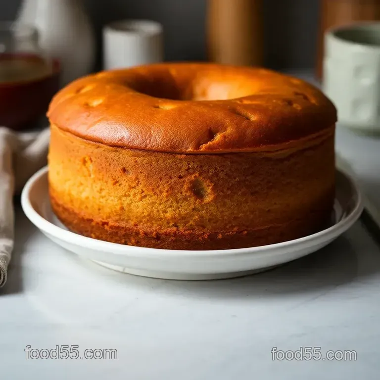 Mastro' s Decadent Butter Cake Recipe presentation