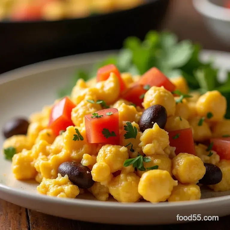 Mealprep Breakfast Taco Scramble Makeahead Taco Filling presentation