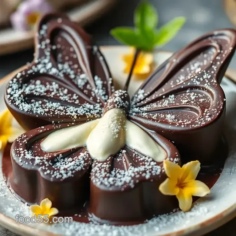Decadent Melted Butterfly Chocolate with Creamy Center: My Favorite Treat