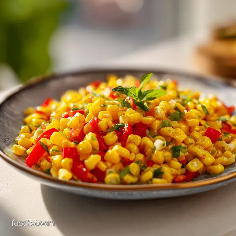 Mexican Corn Recipe: Charred and Creamy