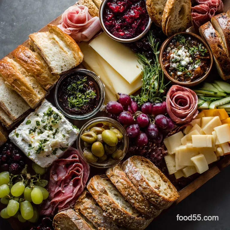 Mini Deli Sandwich Charcuterie Board: the Ultimate Build-Your-Own Slider Platter presentation