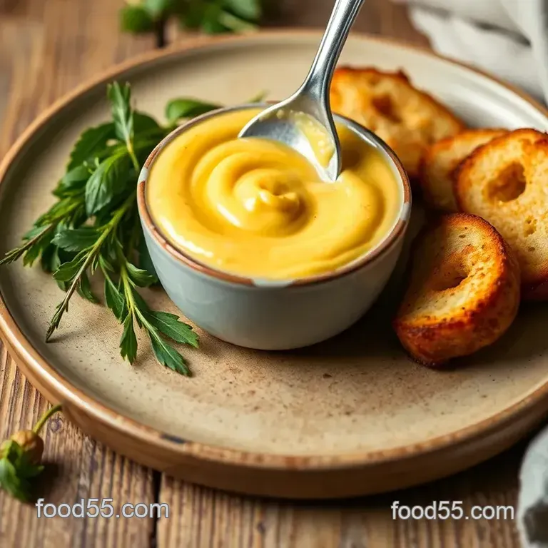 Zesty Horseradish Mustard Sauce in 5 Minutes presentation