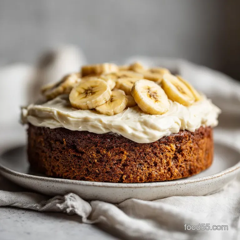 Banana Cake: Moist and Creamy