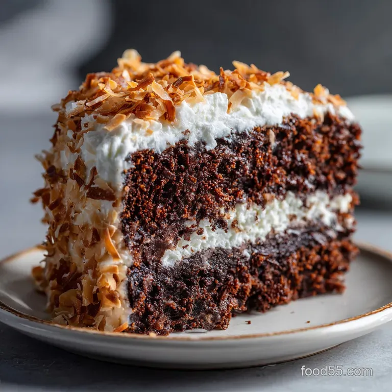 Authentic German Chocolate Cake Recipe