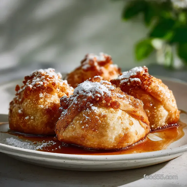 Mountain Dew Apple Dumplings: Crisp Pastry