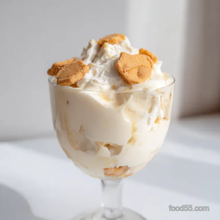 Nilla Wafer Banana Pudding A Southern Classic with a Chefs Kiss presentation