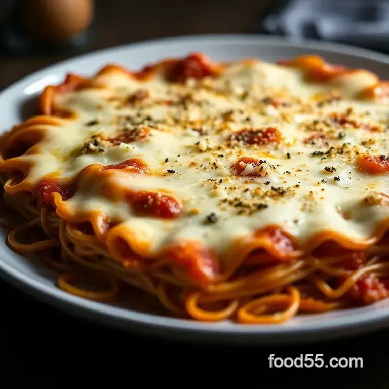 No-Bake Lasagna: A Layered Delight without the Oven presentation