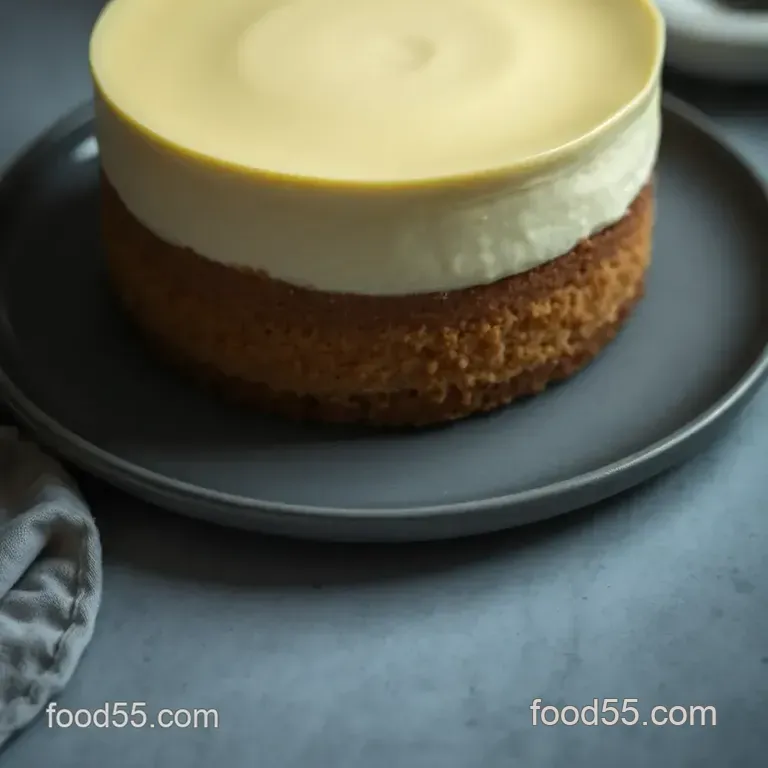 No-Bake Lemon Bliss Cheesecake presentation