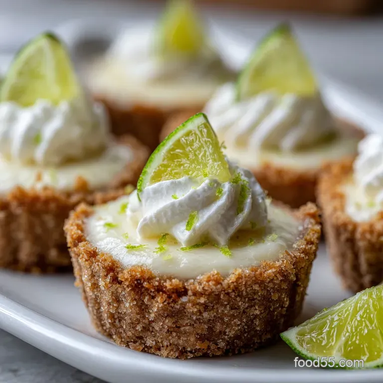 Heavenly No Bake Mini Key Lime Pie: Velvety and Refreshing
