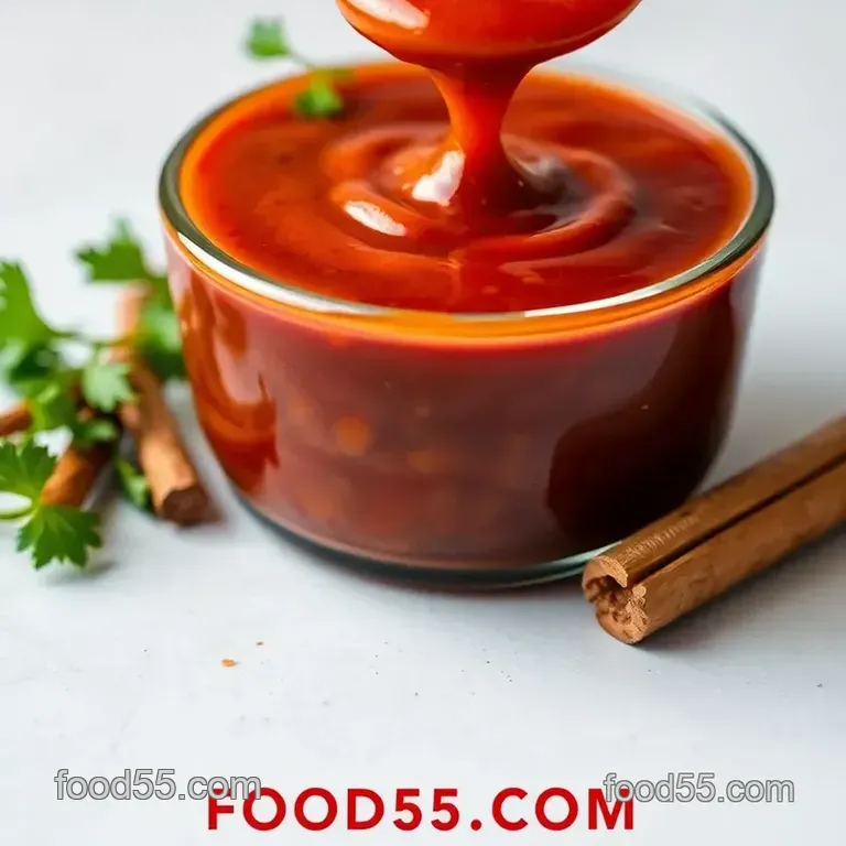 Zesty No-Cook BBQ Sauce presentation