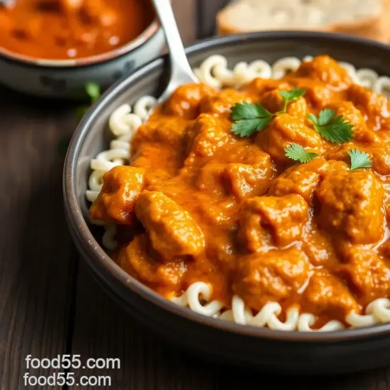No Cook Tikka Masala Paste - Quick & Flavorful presentation