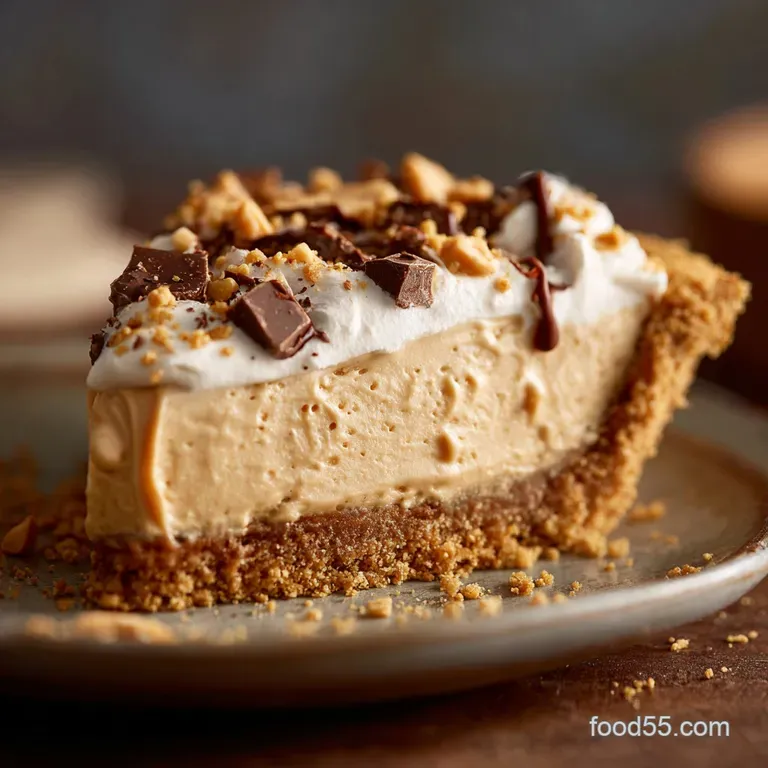 NoBake Peanut Butter Pie: The Ultimate Creamy Chocolate Dessert