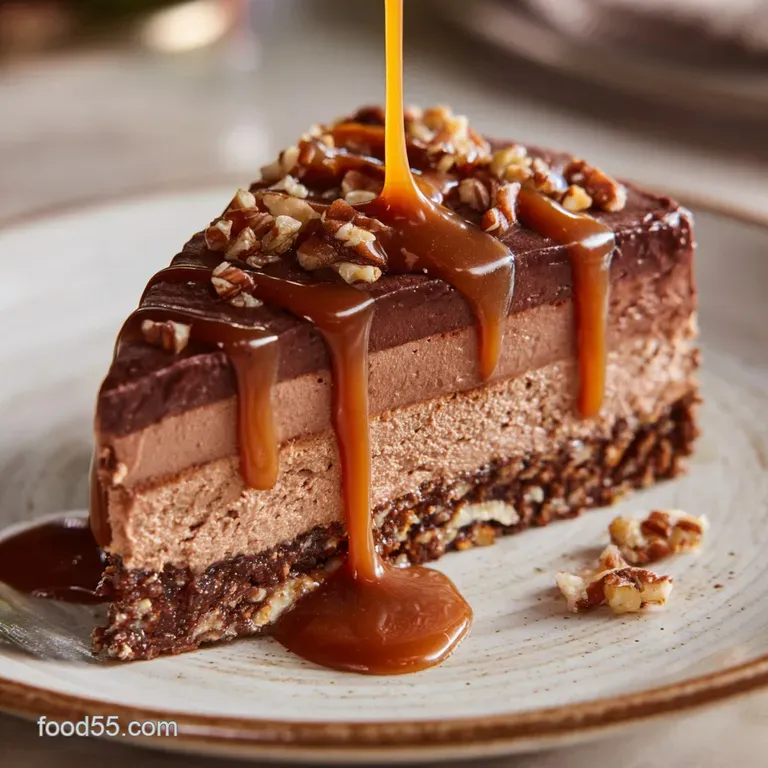 The Decadent Nobake Turtle Lush a Proper Crowdpleaser presentation