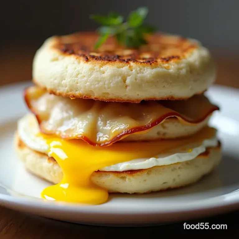 Nothing Better Than an Egg Sandwich on a Homemade English Muffin