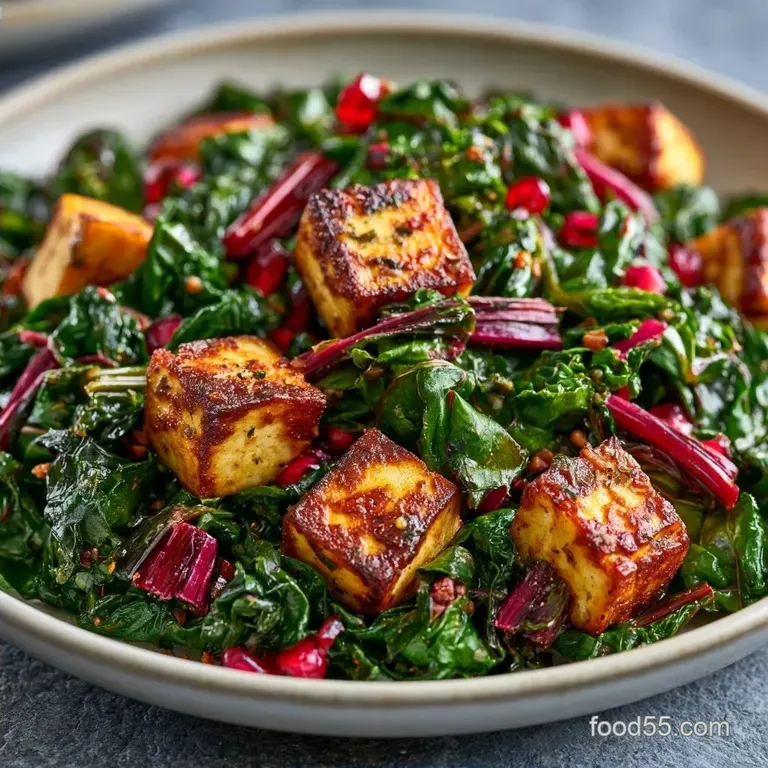 Nutrient-Dense Swiss Chard Paneer