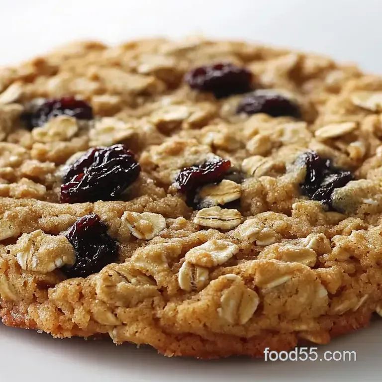 Old-Fashioned Oatmeal Raisin Cookies