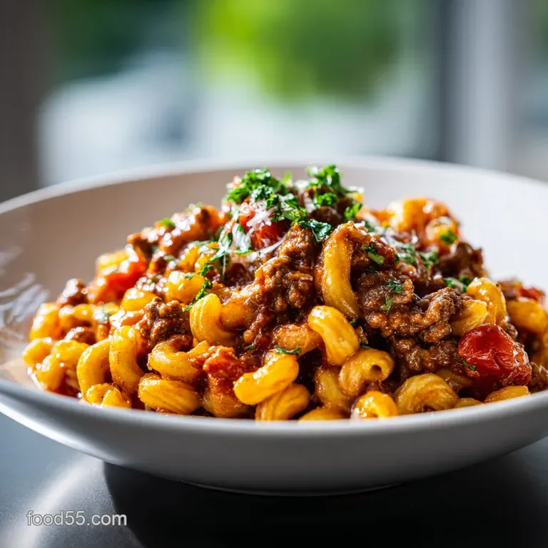OnePot American Goulash: Classic Comfort