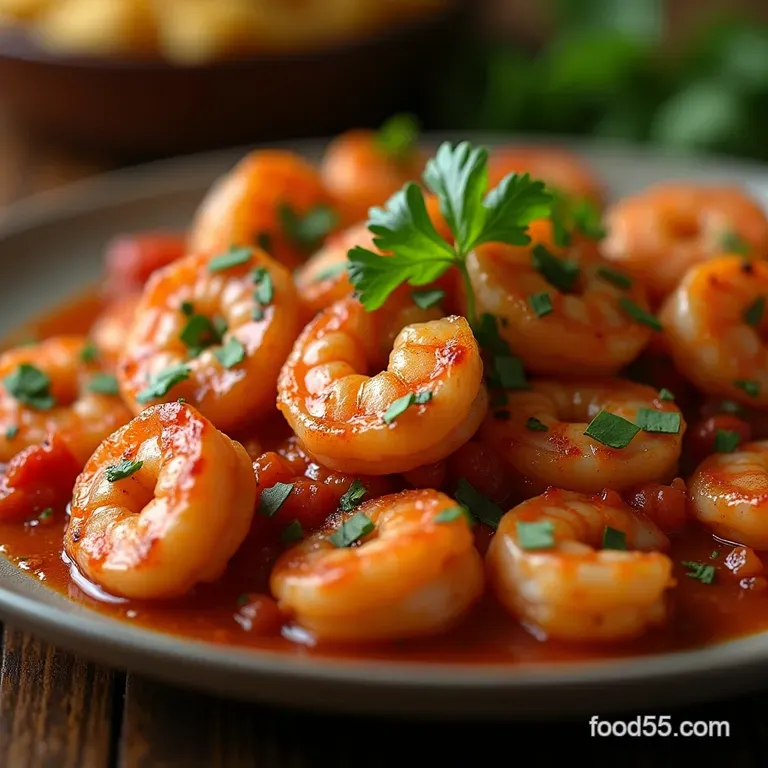 Oneskillet Last Call Shrimp Diablo Smoky Spicy and Seriously Speedy presentation