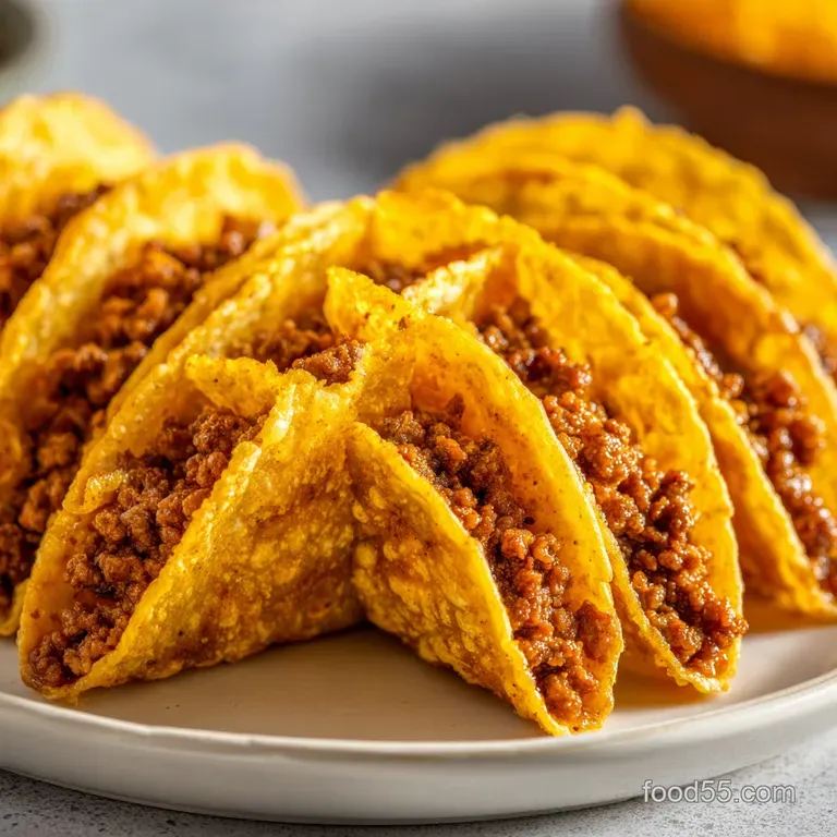 Oven Baked Tacos: Shattering Crisp