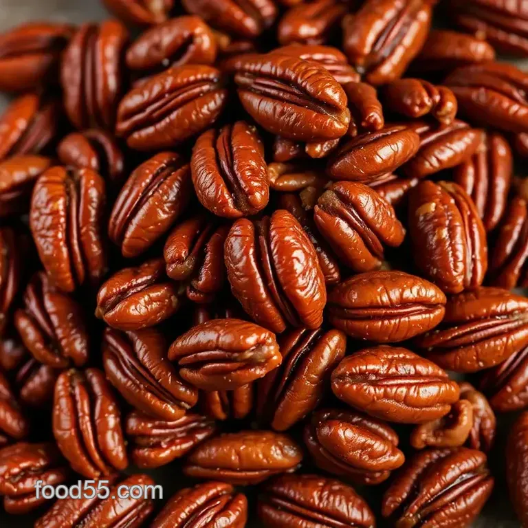 Oven Candied Pecans with Sweet Bourbon Flavor
