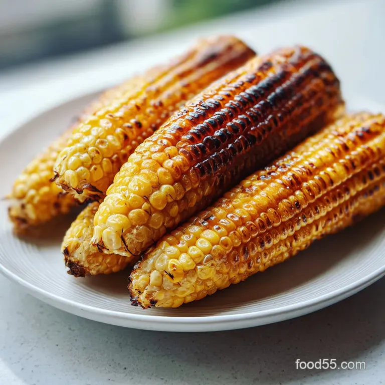 Oven Roasted Corn: Smoky Char & Sweet Kernels