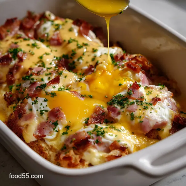 Overnight Eggs Benedict Casserole: the Ultimate Brunch Solution presentation