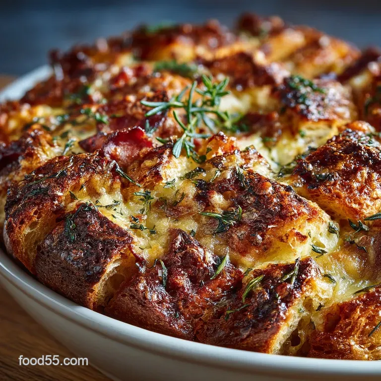 The Weekend Warriors Croissant Stratum Ham Gruyère and Chives presentation