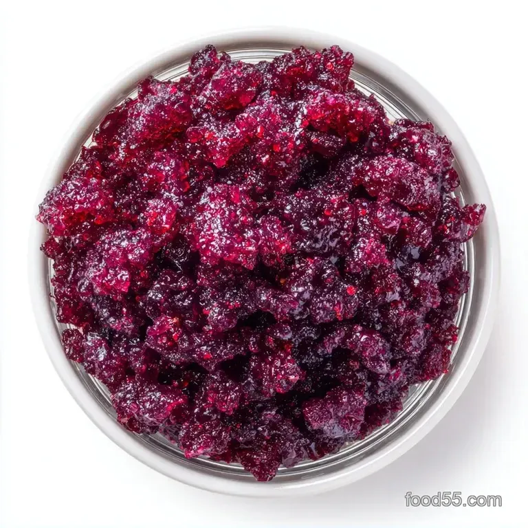 Paleo Mulberry Granita: Tart and Refreshing