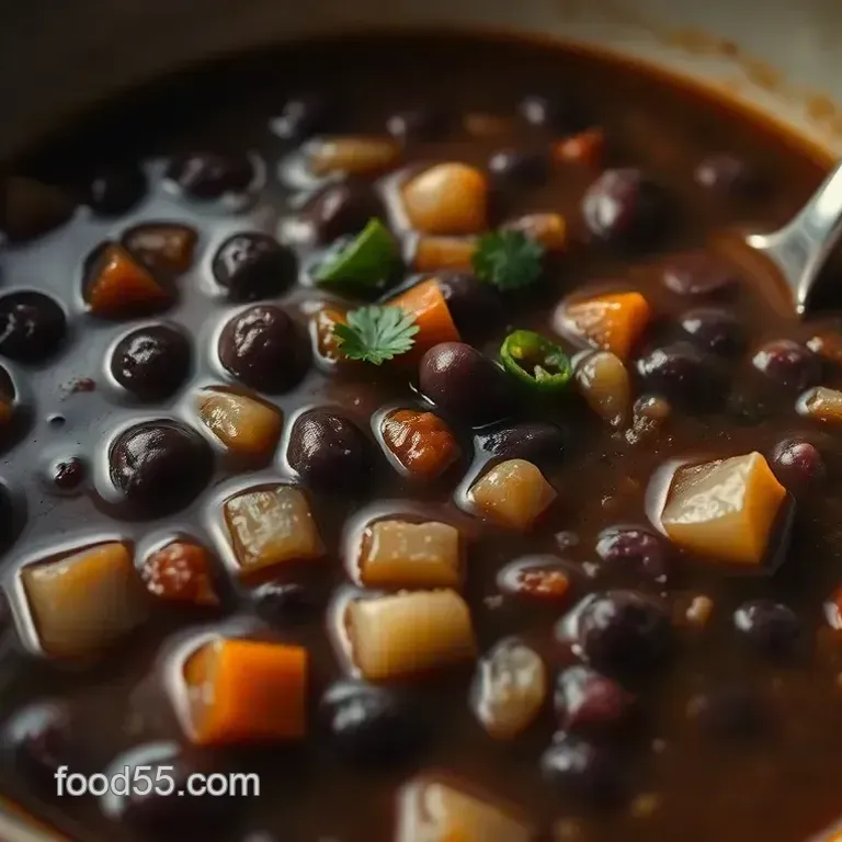 My Easy &amp Delicious Panera Bread Black Bean Soup Recipe