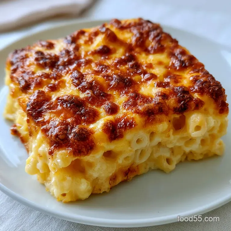Creamy Baked Macaroni and Cheese: Velvety and Rich