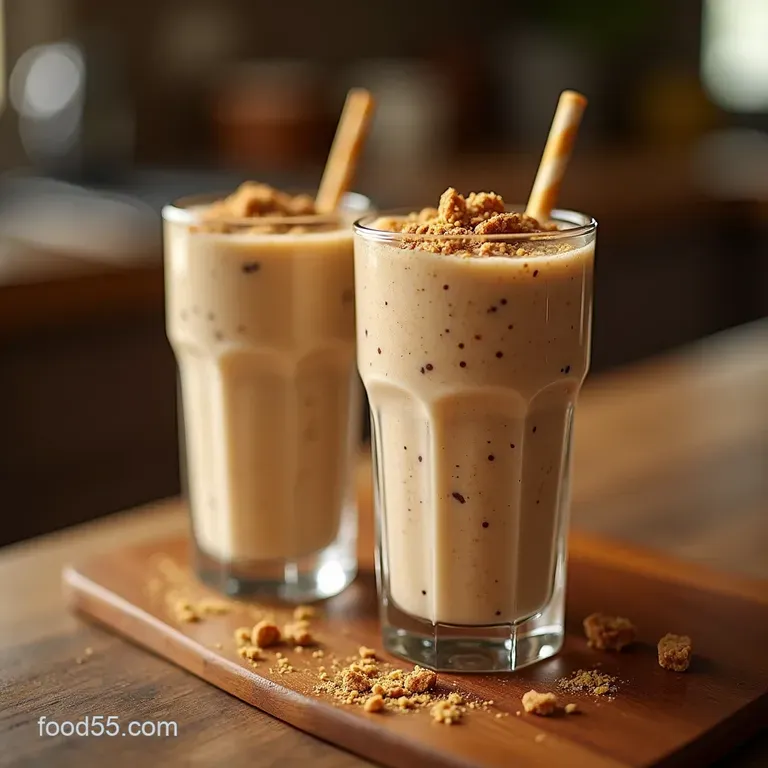 The Ultimate Pb J Power Smoothie Nostalgia in a Glass presentation