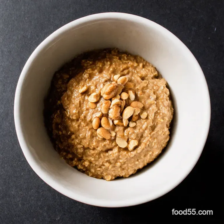 Healthy Peanut Butter Oatmeal Bowl Quick Easy Bliss