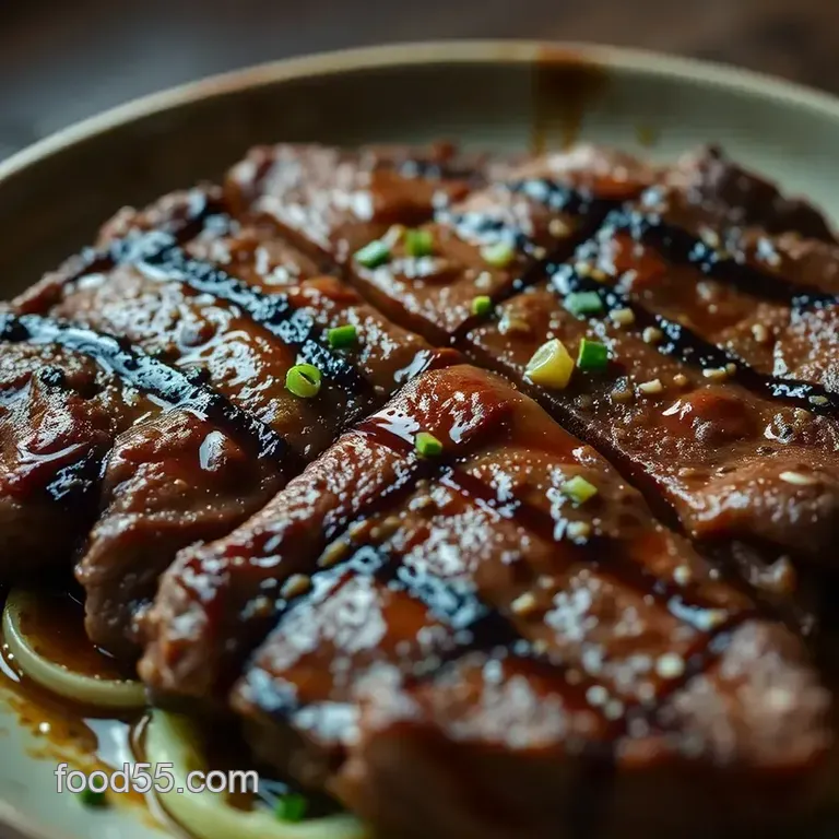Perfect Pan-Seared Zabuton Steak presentation