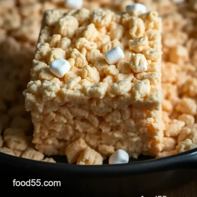 Perfectly Gooey Rice Krispie Treats (The Ultimate Guide) presentation