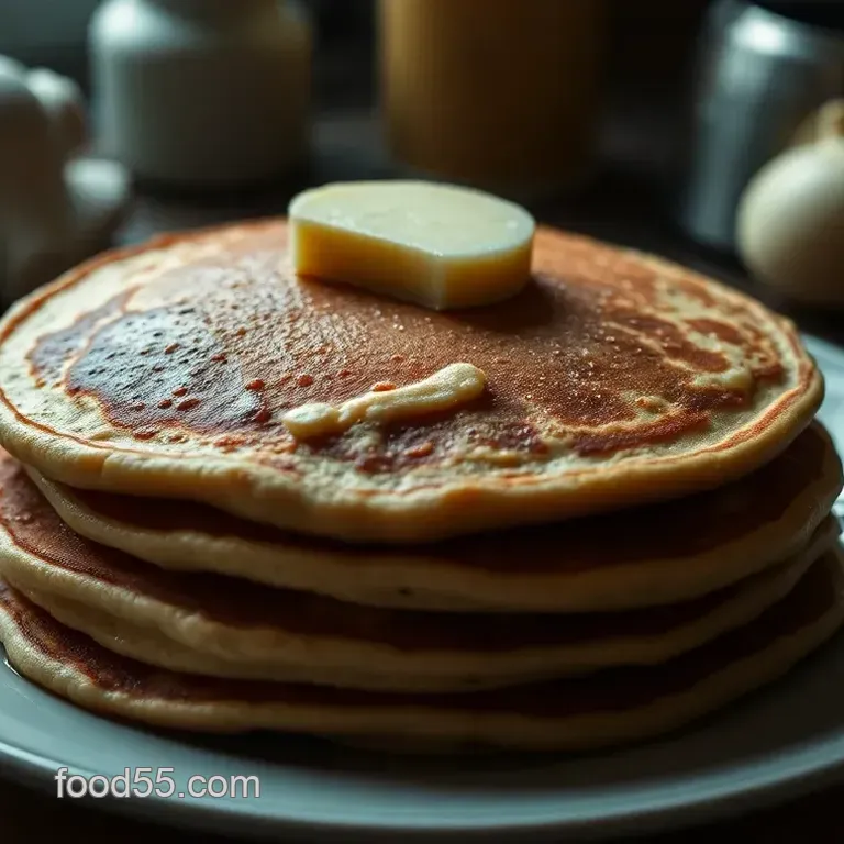 Perfectly Rich Thick Granny Pancakes