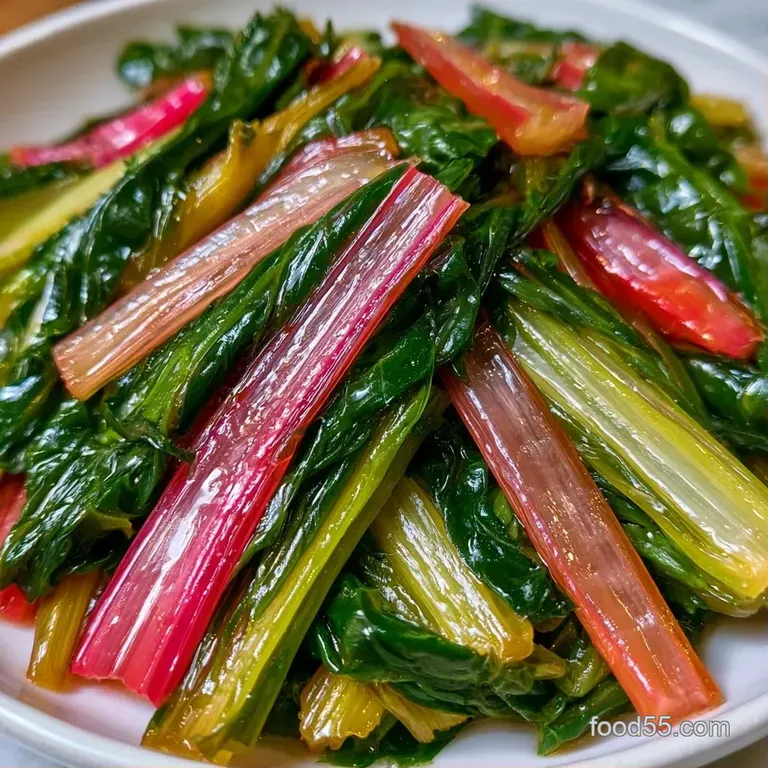 Brightly colored, crunchy stems artfully arranged on a minimalist white plate, glistening under soft lighting.