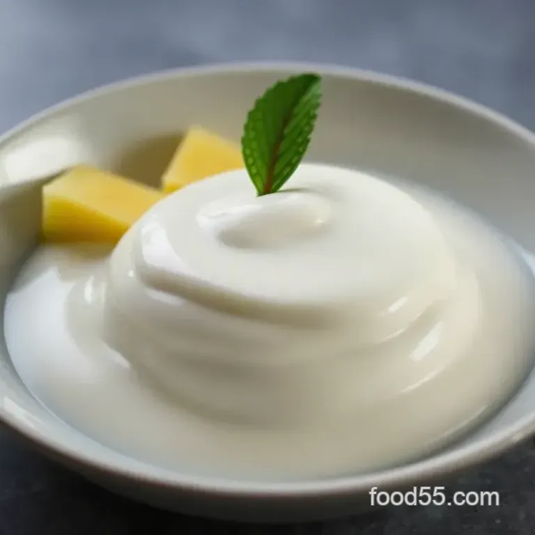 Piña Colada Panna Cotta with Pineapple and Lime