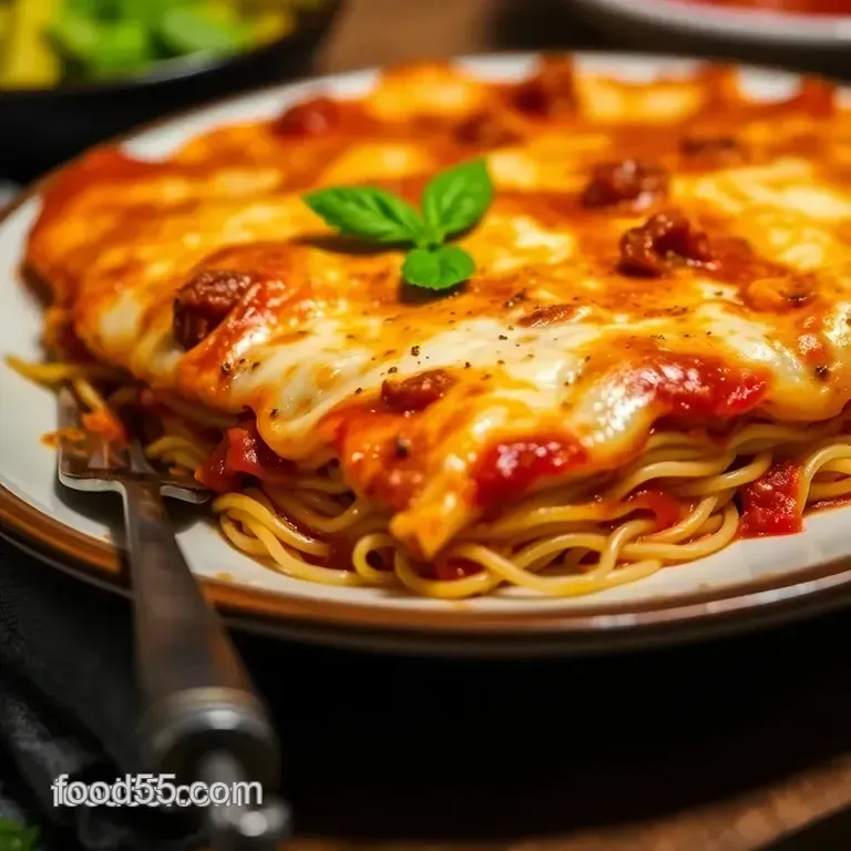 Pioneer Woman’s Hearty Lasagna Delight presentation