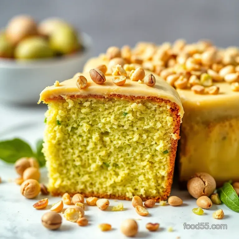 Pistachio Perfection: A Moist & Nutty Dream presentation